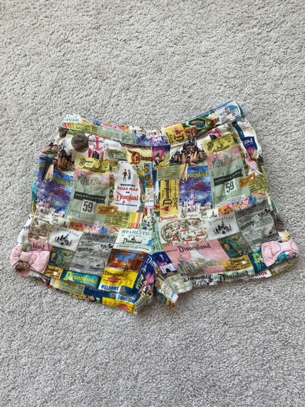 Disney 100 Anniversary Girls Shorts size US 5/6